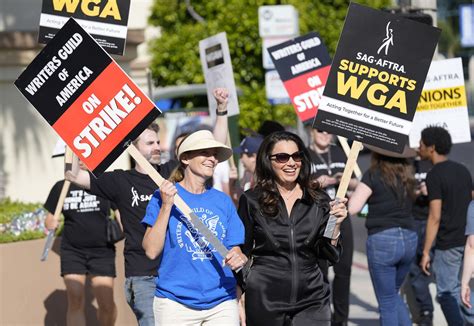 Movie, TV actors join picket lines in Hollywood strike
